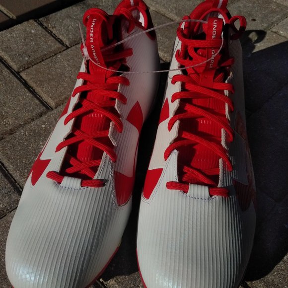 Under Armour Elite Mid Football Cleats – Size 15 – New - Picture 3 of 9